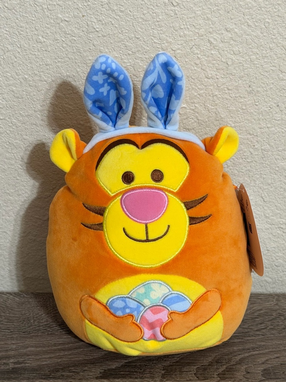 Squishmallows Official Disney Easter Tigger Holding Eggs Plush Toy